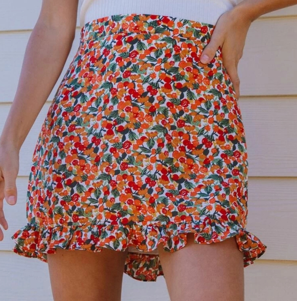 NBW Citrus Mini Skirt